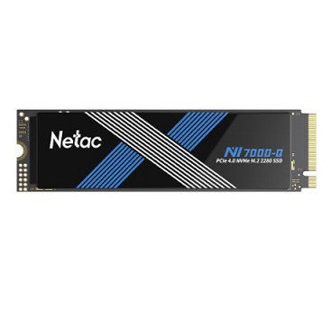 כונן אחסון פלאש מהיר נטאק Netac NT01NV7000Q-2T0-E4X NV7000-Q 2TB M.2 PCIe Gen 4x4 SSD NVMe Read 7100MB/s Write 6200MB/s 640 TBW