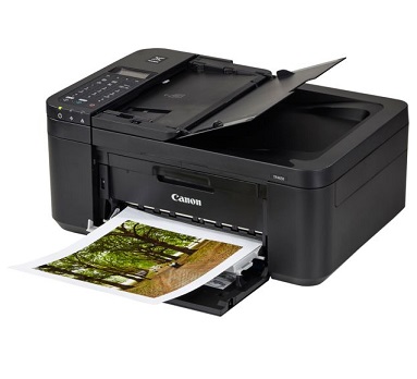 מדפסת רב-תכליתית צבעונית קומפקטית אלחוטית דופלקס הדפסה-צילום-סריקה-פקס וענן קנון Canon Pixma TR4755i Compact Duplex Print-Copy-Scan-Fax WiFi Cloud Link USB-B A4 4800x1200dpi