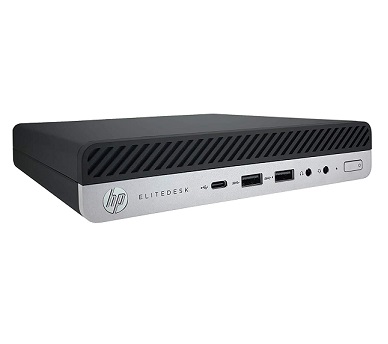 מחשב נייח עסקי מחודש אינטל דור 9 אייץ'.פי HP EliteDesk 800 G5 Mini Intel Core i7-9th 32GB RAM 500GB SSD Windows 11 Pro