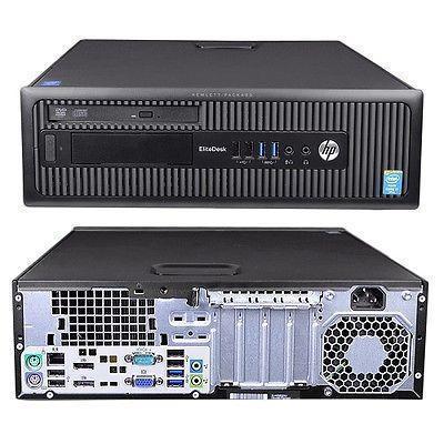 מחשב נייח מותג מחודש Hp Elitedesk 800 G1 Tiny Sff Intel Quad Core I5 4570u 3 6ghz 8gb Ssd 120gb Win 7 Pro